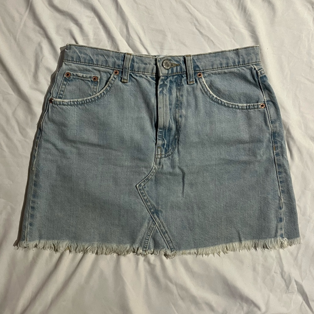 BDG denim mini skirt